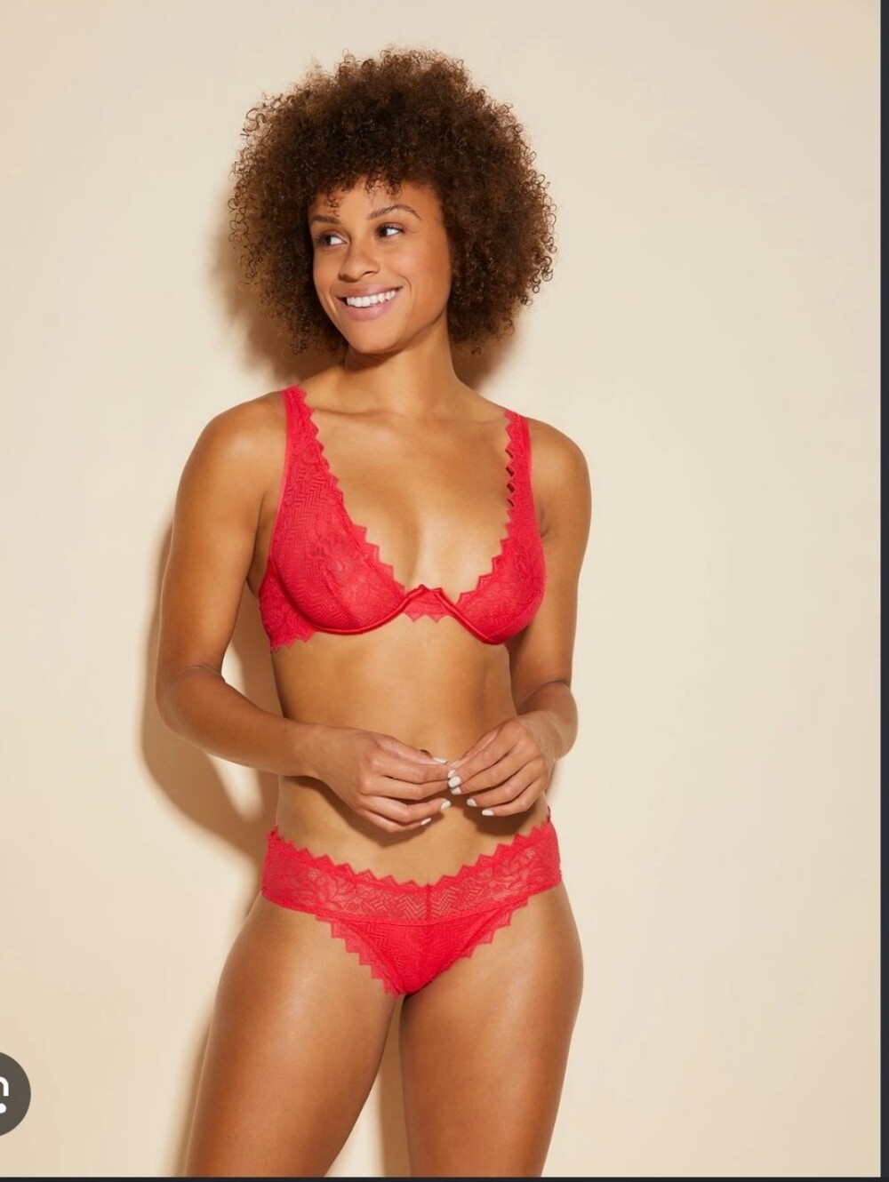 Cosabella Lace Underwire Bra & Hotpant Set — Rossetto